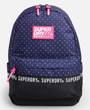 Superdry Repeat Series Montana Női Hátizsák Sötétkék | WCXUM9653